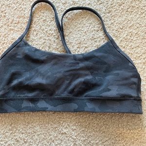 Lululemon Camo Power Y Sports Bra